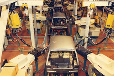 Longbridge factory British Leyland 1980