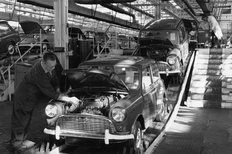 Longbridge factory BMC 1961