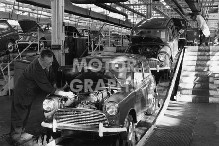 Longbridge factory BMC 1961