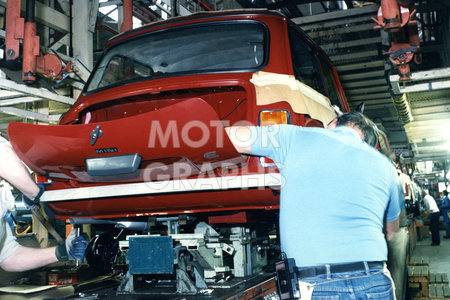 Longbridge factory Rover Group 1987