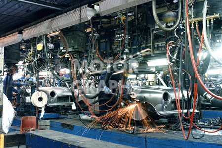 Longbridge factory Rover Group 1987