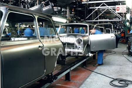 Longbridge factory Rover Group 1987