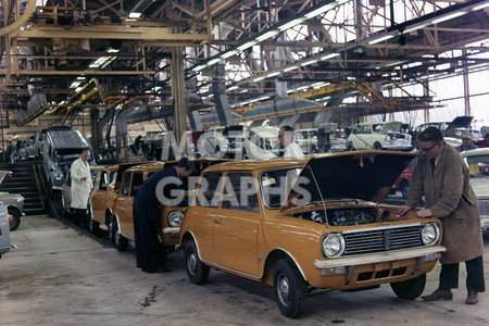 Longbridge factory British Leyland 1969