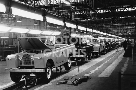 Solihull factory Rover Company circa 1960