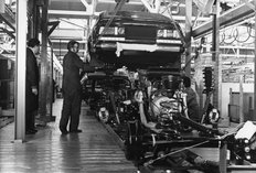 Solihull factory British Leyland 1976