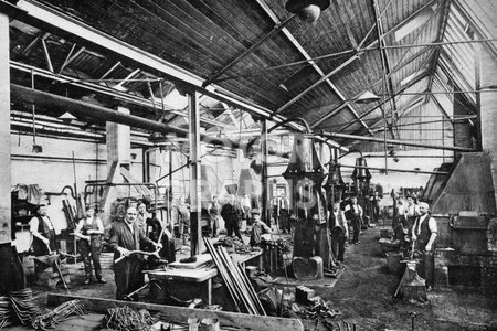 Rover factory Coventry circa 1910