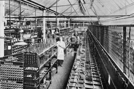 Rover factory Coventry circa 1910