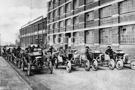 Rover factory Coventry 1900s