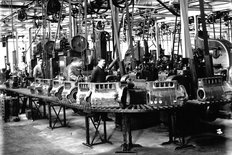 Wolseley factory Birmingham circa 1920