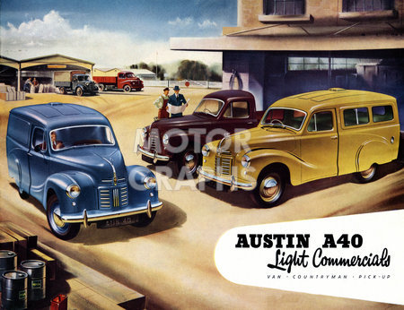Austin A40 Light Commercials 1952