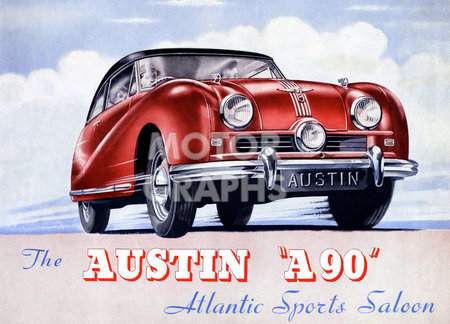 Austin A90 Atlantic sports saloon 1950