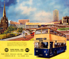 Fleetline bus Park Royal Vehicles 1966