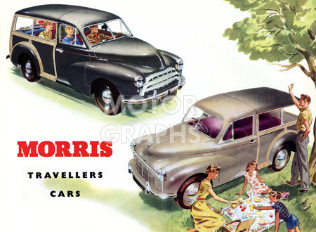 Morris Travellers (estate cars) 1954