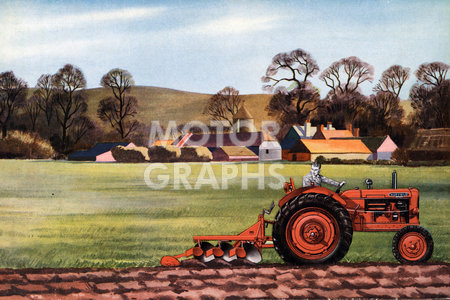 Nuffield Universal 4r-wheel tractor 1950