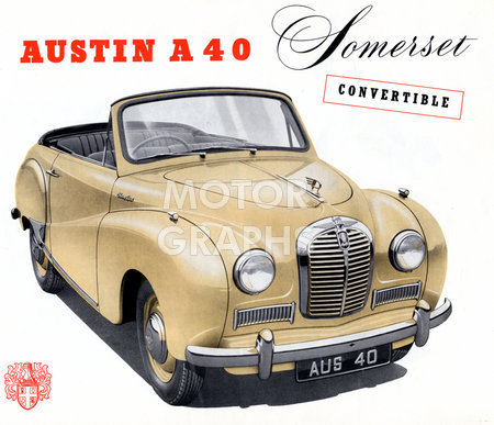 Austin A40 Somerset Convertable 1952