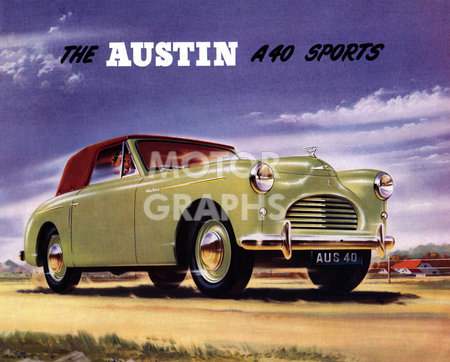 Austin A40 Sports 1952