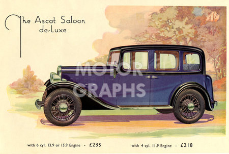 Austin Light Twelve Ascot Saloon 1933