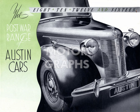 Austin cars postwar range 1946