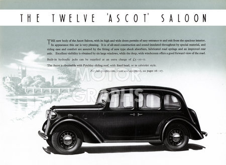 Austin Twelve 'Ascot' Saloon 1939