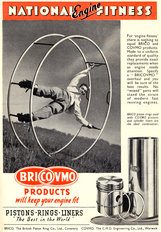 British Piston Ring Company advert 1939