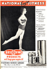 British Piston Ring Company advert 1939