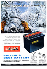 Lucas battery 1962