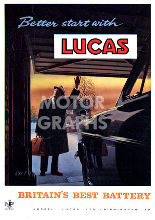 Lucas battery 1963