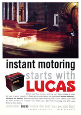 Lucas battery 1964