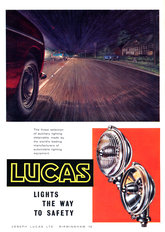 Lucas lamps 1961
