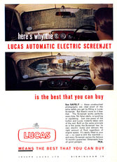 Lucas automatic screenjet 1962