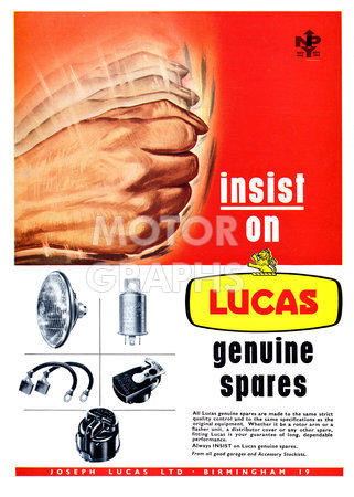 Lucas equipment 1963