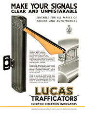 Lucas trafficators 1950s