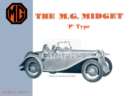 MG P-Type Midget 1935