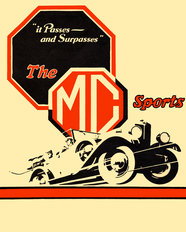 MG Sports 1930s