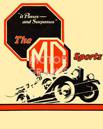 MG Sports 1930s
