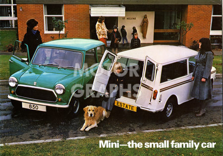 Mini 850 and Clubman Estate 1978