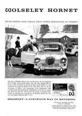 Wolseley Hornet (Mini) 1963