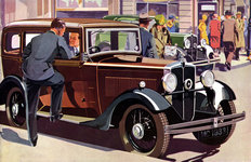 Morris Cowley saloon 1933