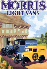 Morris light vans 1932