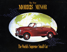 Morris Minor Series MM convertible 1949