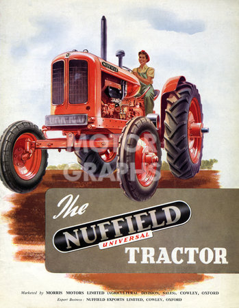 Nuffield Universal 4-wheel tractor 1949