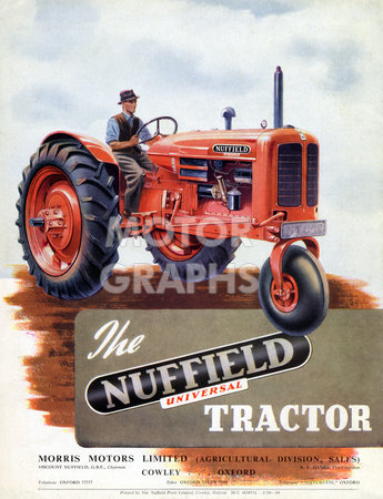 Nuffield Universal three-wheel Tractor 1949