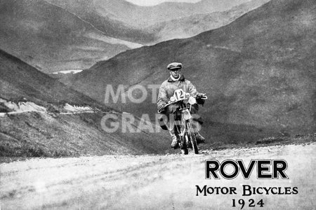 Rover motor bicycles (motorcycles) 1924