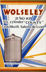 Wolseley 21/60 de luxe saloon 1930