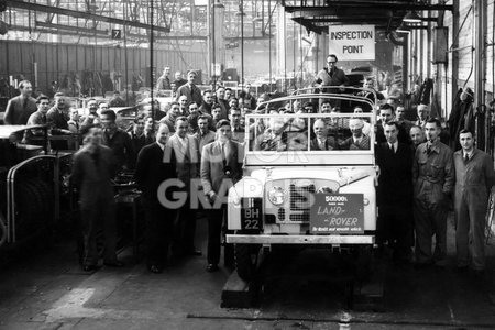 Solihull factory Rover Company 1952