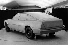 Rover SD1 clay mock up 1970s