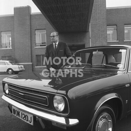 Harry Webster at Longbridge 1971