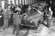 Nissan factory Japan 1954