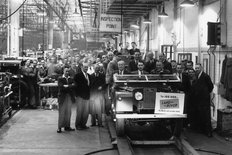 Solihull factory Rover Company 1954