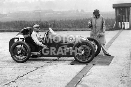 Austin Seven Racing Car at Brooklands 1930s